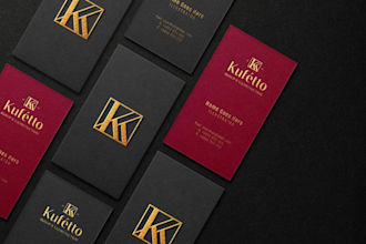 design professional business card or visiting card