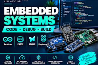 program arduino, esp32, stm32, esp8266 and raspberry pi projects