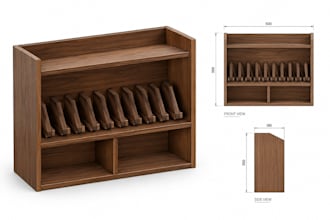 design 3d furniture models and product drawings for cnc and woodworking design