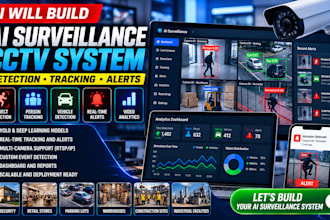 build ai surveillance cctv computer vision detection tracking alerts
