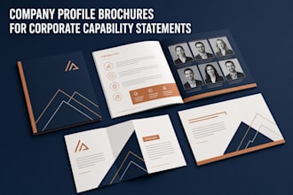 design company profile brochure corporate capability statements