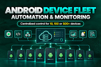 build scalable automation for android device fleets