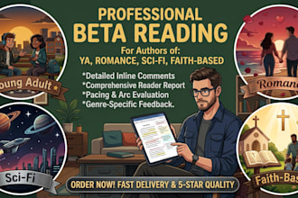 read your manuscript and provide detailed feedback