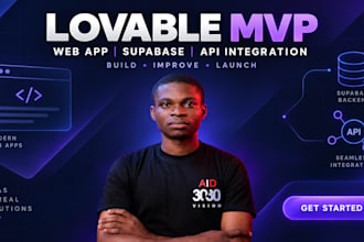 lovable mvp lovable web app lovable bug fixing lovable deployment lovable saas