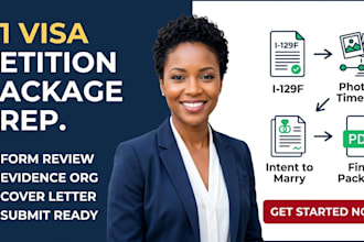 assist with k1 fiance visa i129f petition document preparation