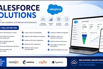 be your salesforce CRM administrator developer and consultant