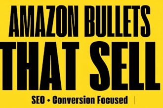 write amazon bullet points that convert browsers to buyers