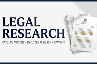 conduct legal research and provide case law analysis