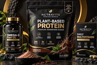 design premium pouch label design and packaging design