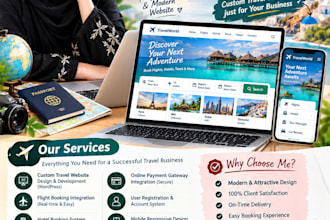 create your international travel website