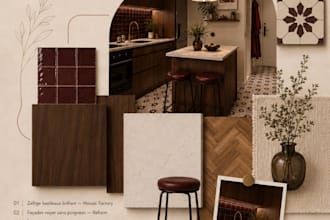 create a custom interior design moodboard for you room