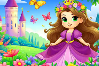 children story book illustration children story children story book