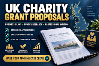 research UK charity funders and write your grant application