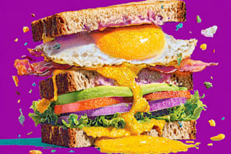 food pop art of your food pop art