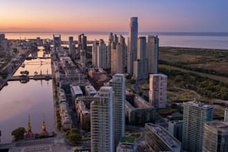 create aerial 3d renders in real context