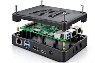 design pcb enclosure, electronics housing, 3d printable case in solidworks