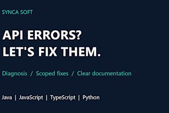 troubleshoot API errors and system integration issues