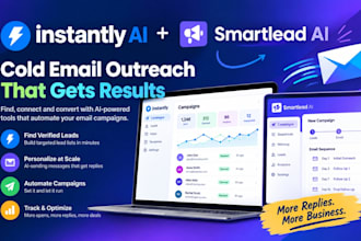 setup instantly ai and smartlead ai cold email outreach instantly email campaign