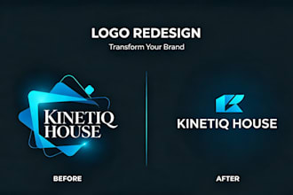 redesign and modernize your existing logo