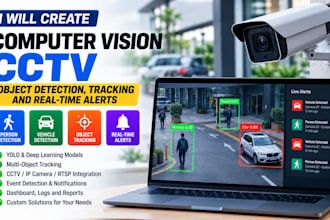 create computer vision cctv object detection tracking real time alerts