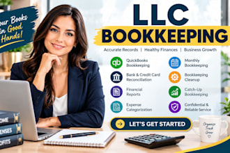 do llc bookkeeping and quickbooks bank reconciliation