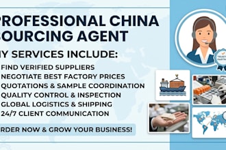 be your china sourcing agent