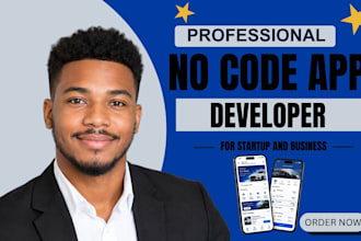 build no code app mvp web app and automate business workflows