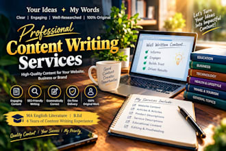 do writing and translation, article and blog post