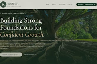 build a multipage business website with contact forms