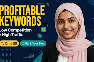 find profitable low competition keywords with high traffic