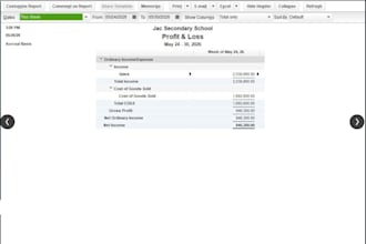 set up and manage your quickbooks bookkeeping