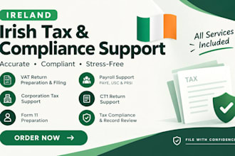 handle irish vat corporation tax form 11 payroll ct1 and tax compliance