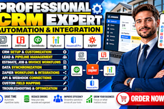 jobber jobtread quickbooks gohighlevel workflow housecall pro zapier integration