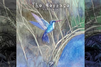 create a custom watercolor album cover for your music