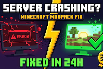 setup modded minecraft server, geyser crossplay, fix atm10 rlcraft modpack crash