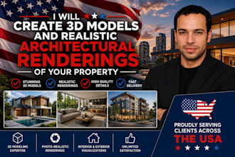 create 3d models and realistic architectural renderings of your property