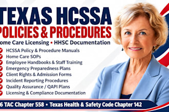 write texas hcssa home care policies and procedures, house rules and regulations