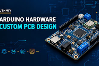 design arduino hardware and custom pcb layouts