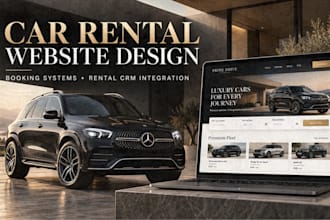 setup car or vehicle rental website rentsyst HQ rental software rent centric crm