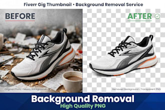 do background removal and make transparent png