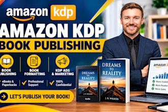 do amazon kdp book publishing, book formatting, amazon kindle kdp and kdp ads