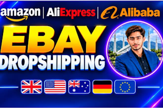 do amazon to ebay dropshipping on a profit sharing basis for the UK and USA