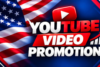 do organic USA youtube  video promotion