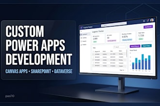 develop custom microsoft power apps canvas apps