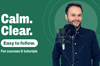 record a male polish voice over for elearning, training and narration