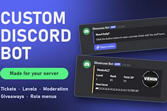 make you a custom discord bot