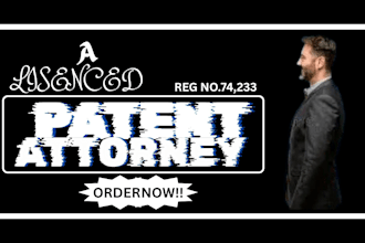 patent search, prior art research and patent application support