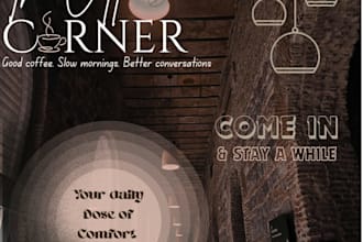 design creative posters and flyers