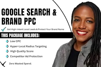 setup google SEM and local brand PPC campaigns for your business