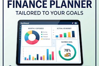 create a custom personal finance budget spreadsheet